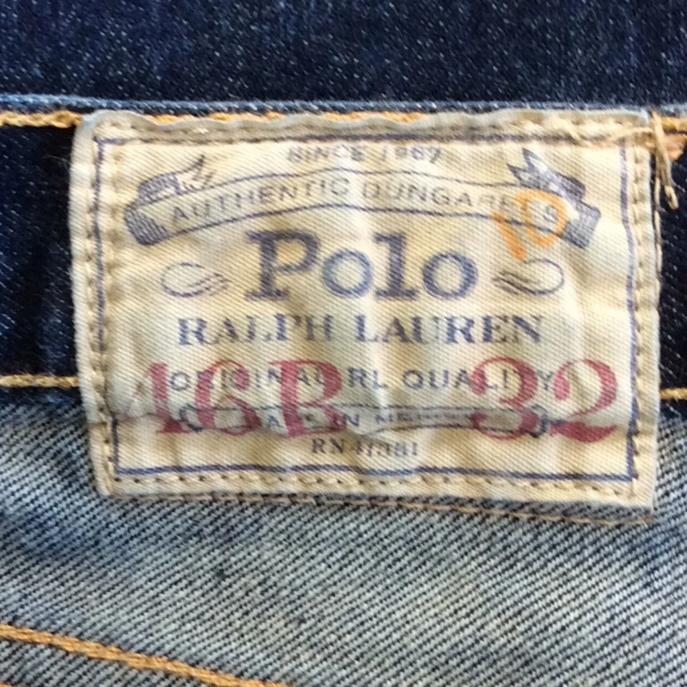 Polo Ralph Lauren Jeans Men 46B / 32 Blue 100% Cotton RN 41381